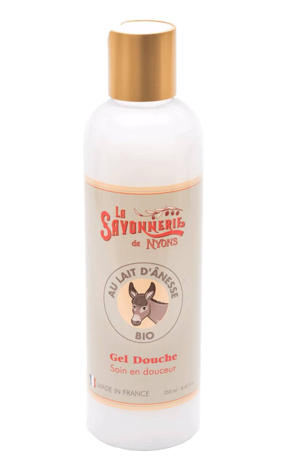Gel Douche Lait d'Anesse BIO - La Savonnerie de Nyons